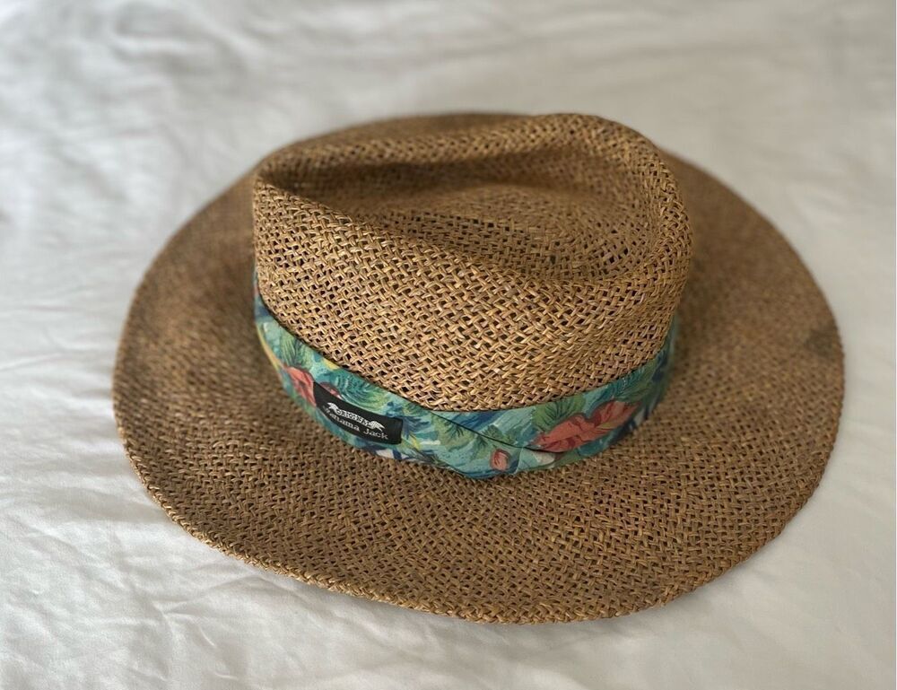 Panama Jack Vintage Straw Beach Hat